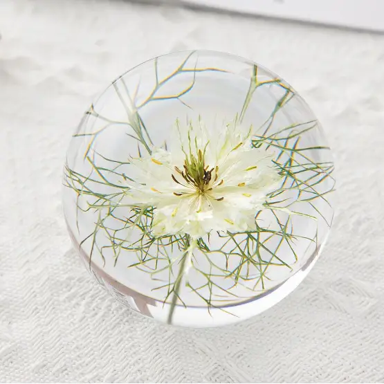Natural Flower Glass Resin - Fennel
