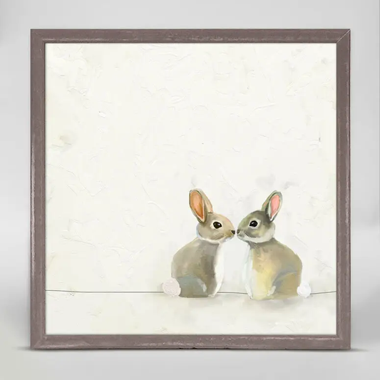 Baby Bunnies Mini Canvas