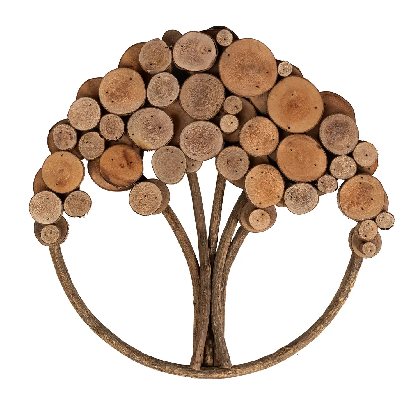 Tree Wall Art Wood Disc Slice