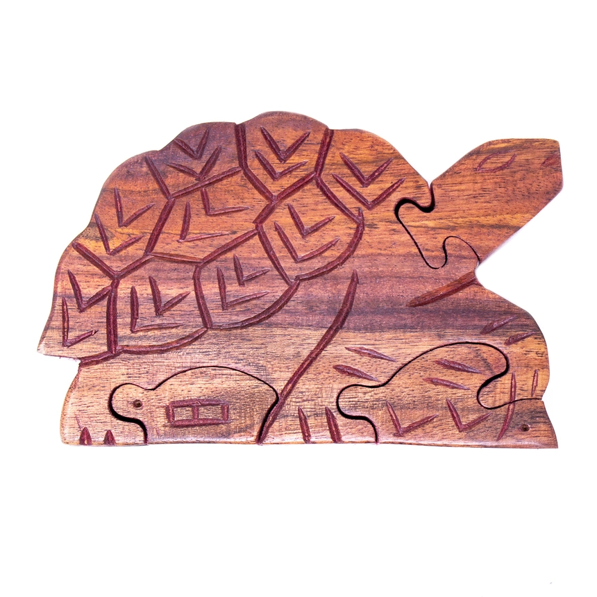 Tortoise Puzzle Box