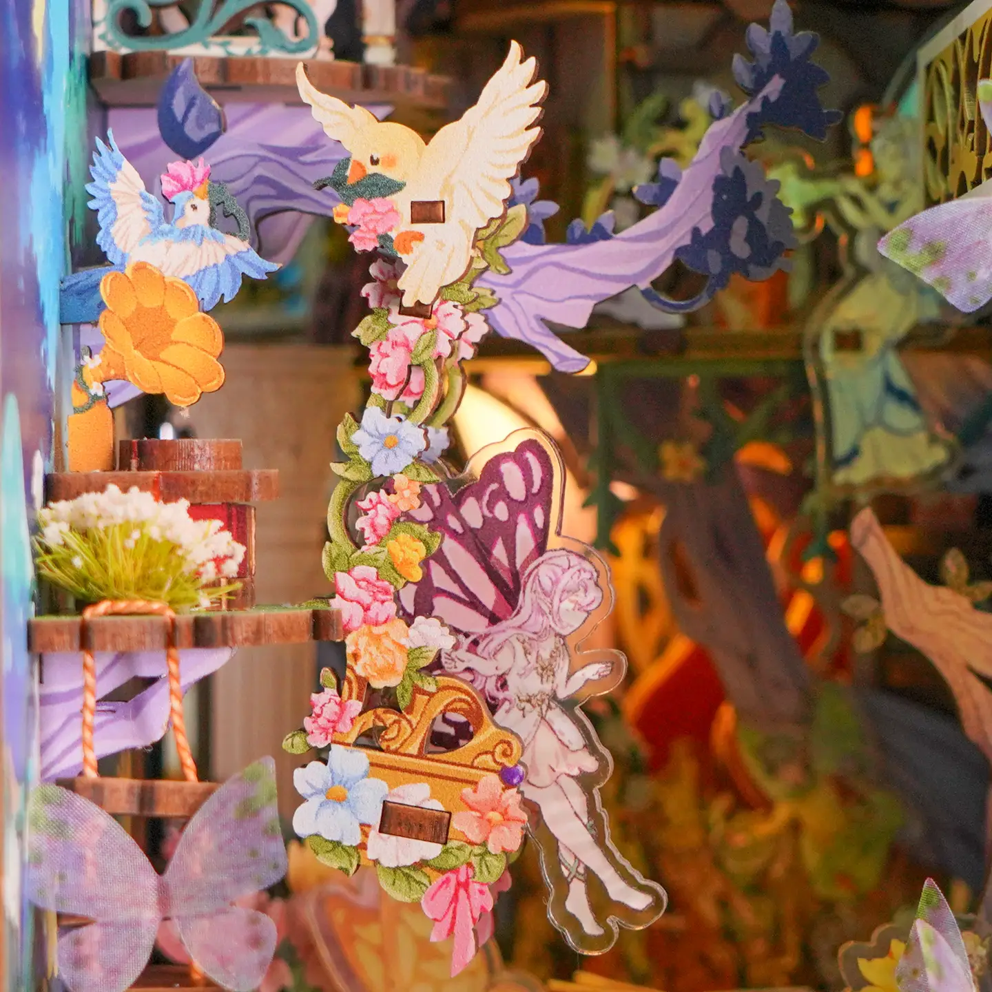DIY Miniature Book Nook Kit: A Midsummer Night's Dream