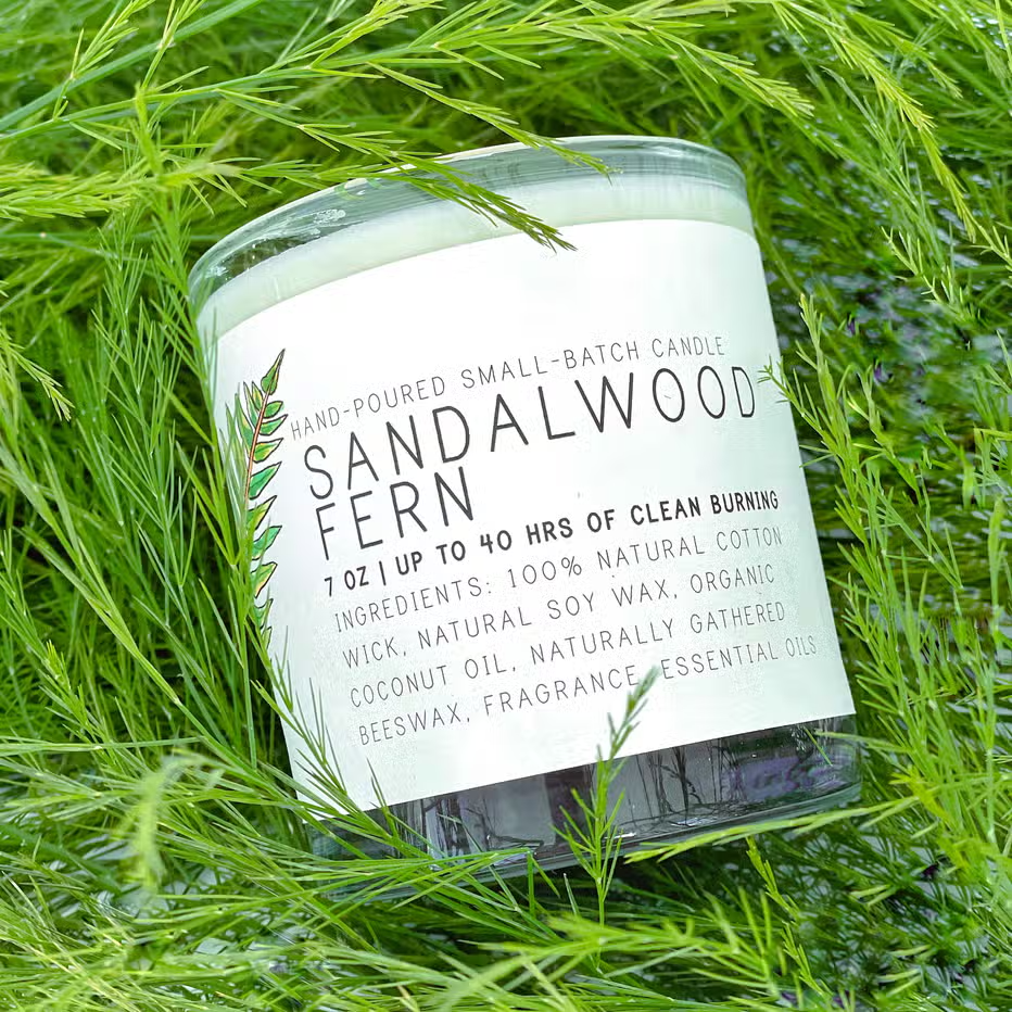 Candle - Sandalwood Fern