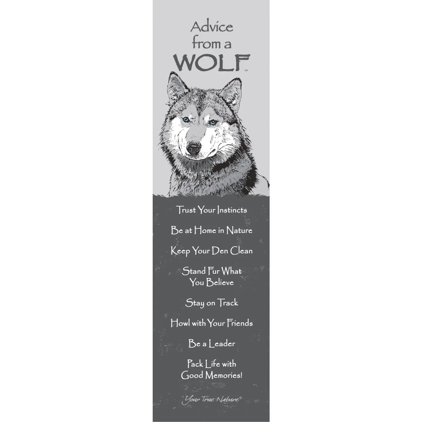 Bookmark Advice from a Wolf