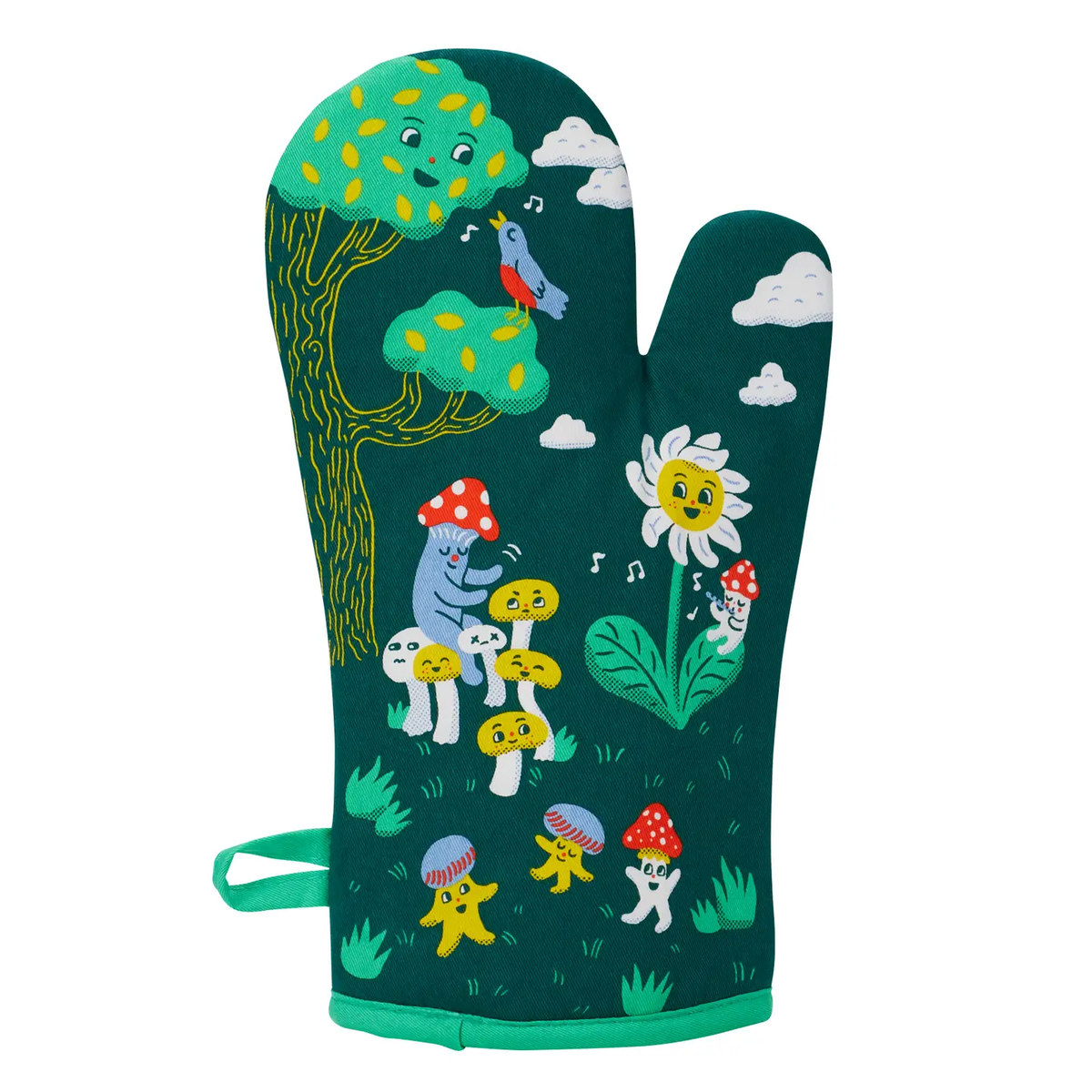 Oven Mitt - Joy of Mushrooms
