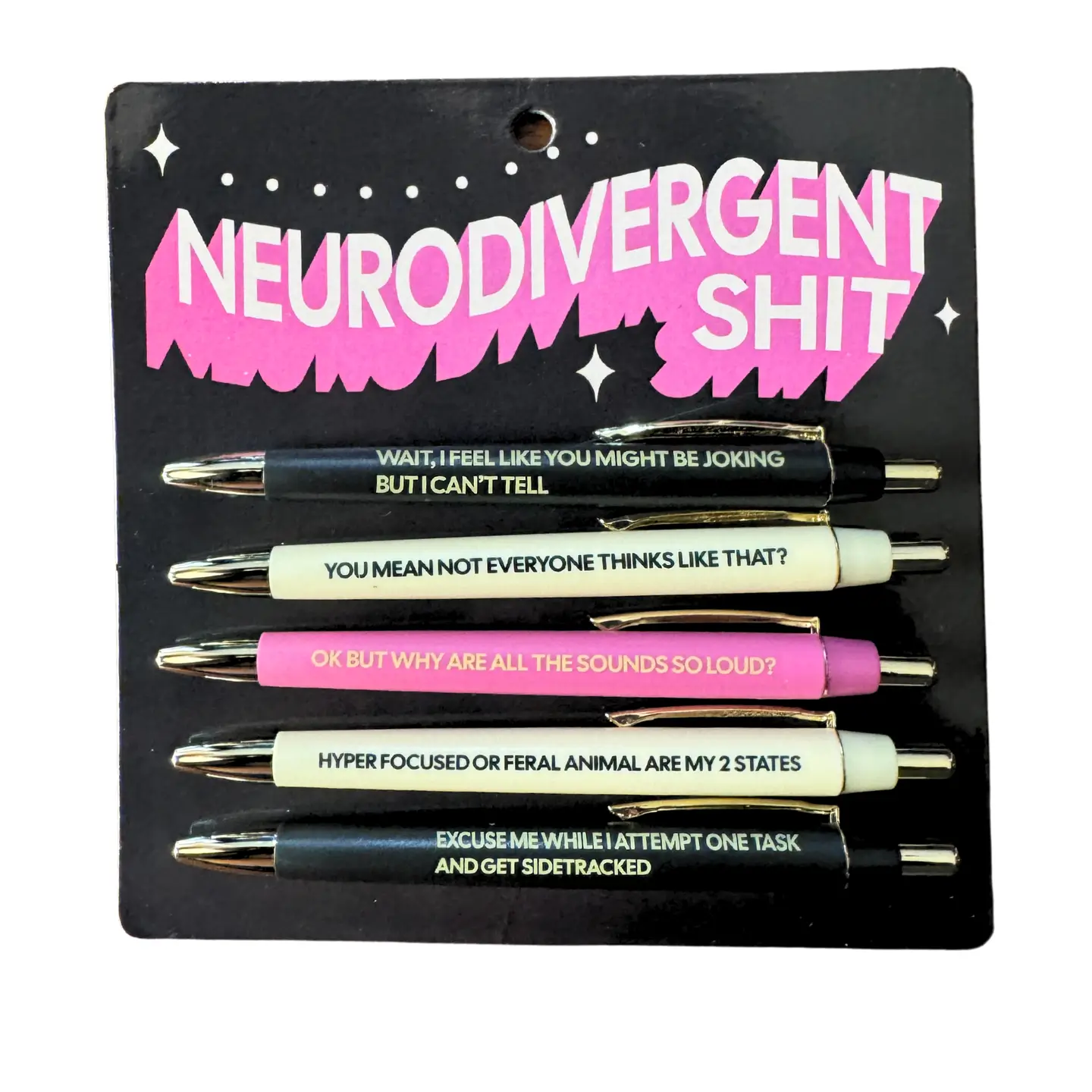 Neurodivergent Sh*t Pen Set