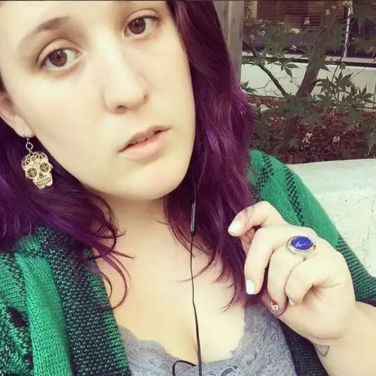 Wooden Sugar Skull Earrings