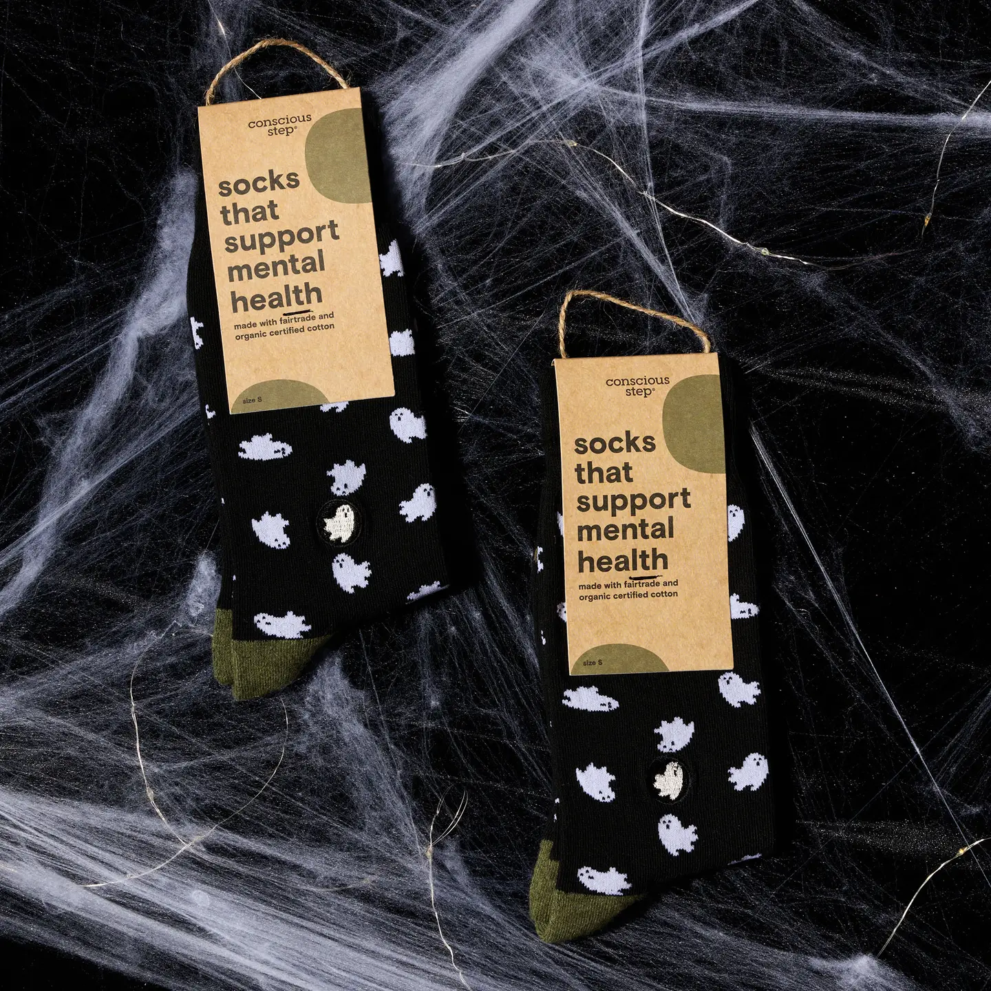Socks That Support Mental Health Black Ghosts