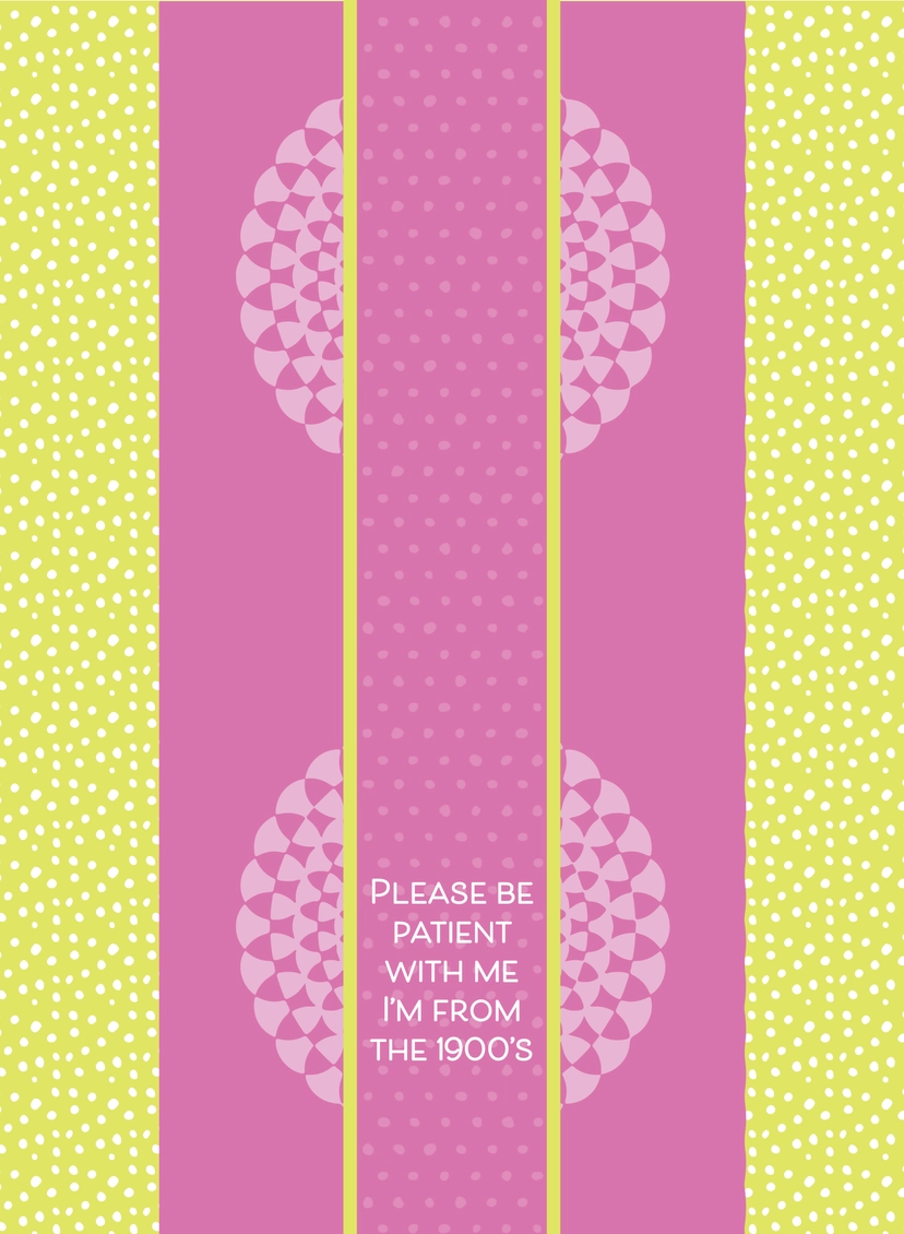 Snarky Dish Towel: From the 1900s