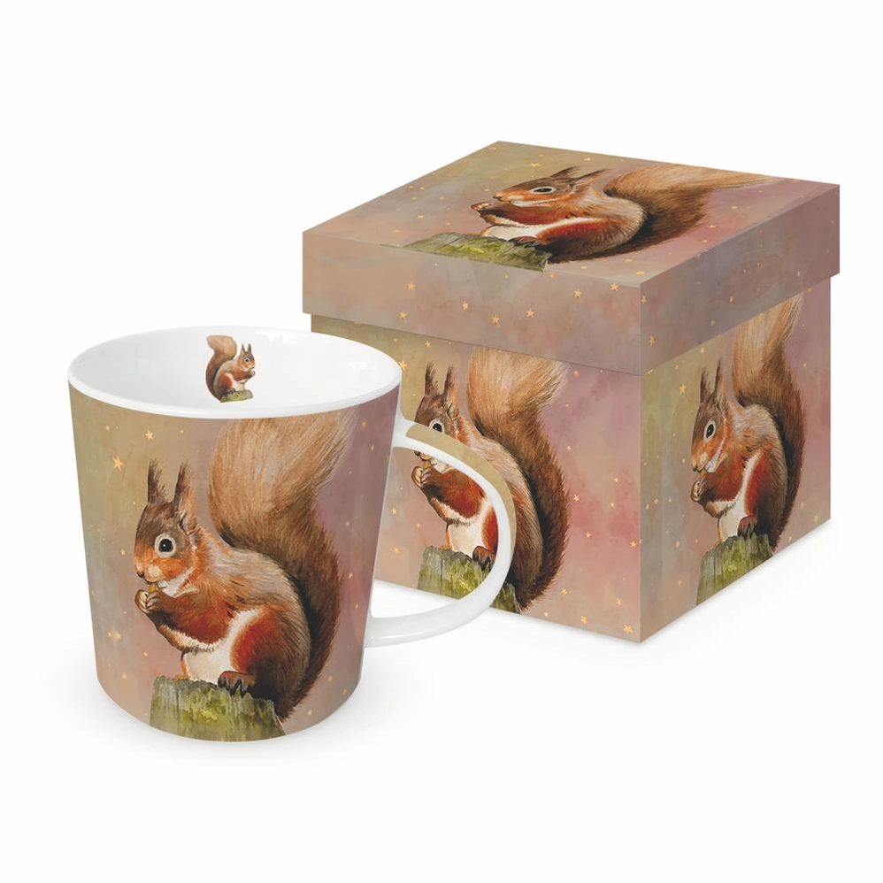 Mug in Box Judy the Squirrel