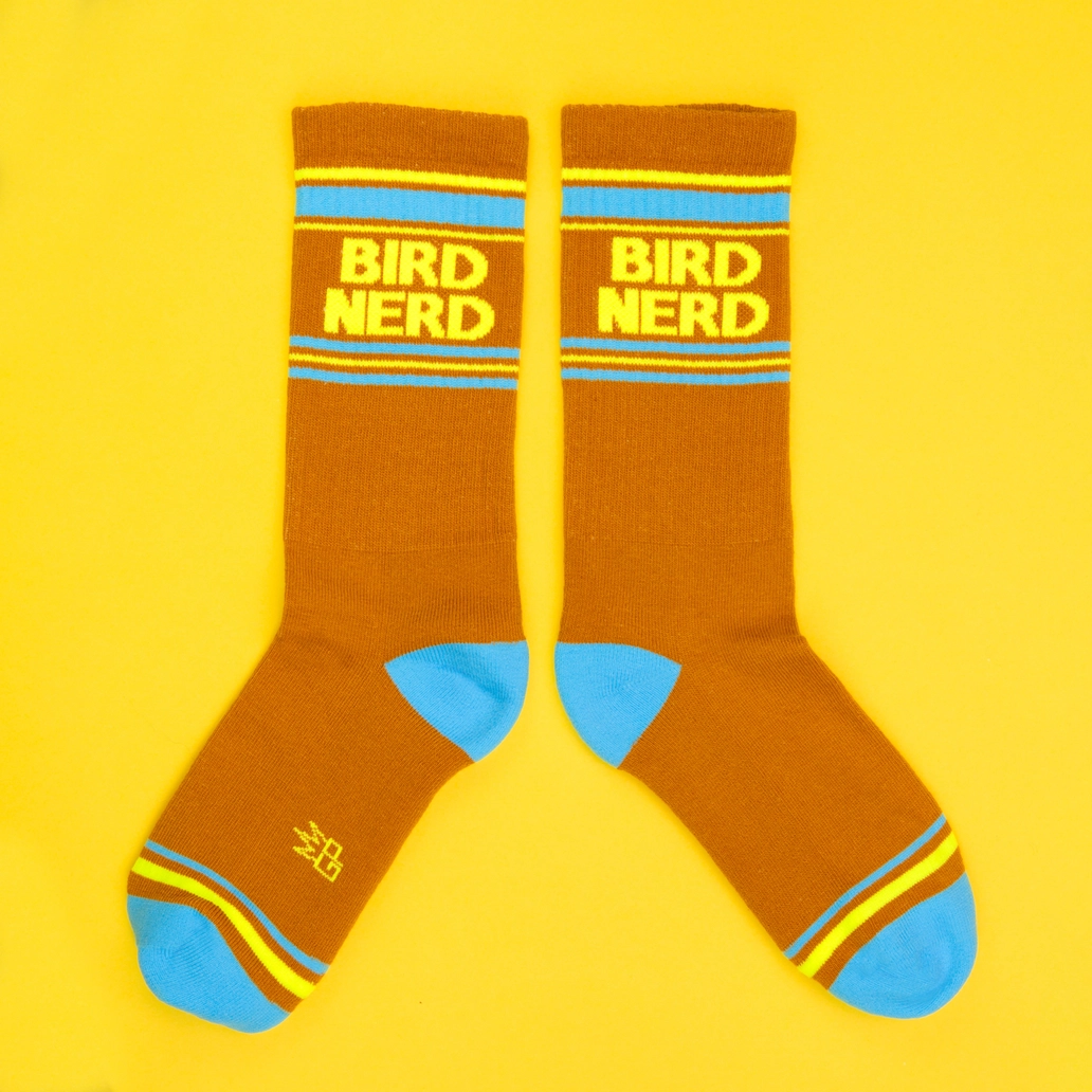Bird Nerd Crew Socks