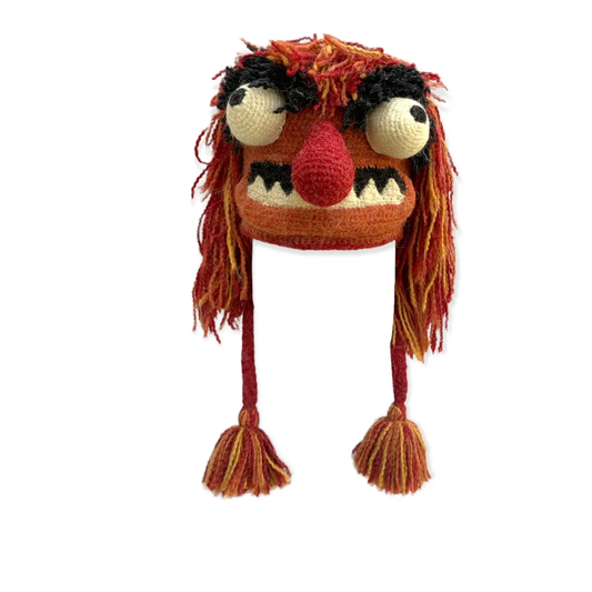 Animal Hand Crochet Hat