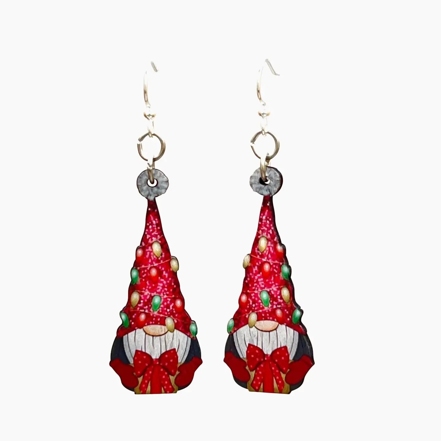 Christmas Gnome Earrings - Main Image