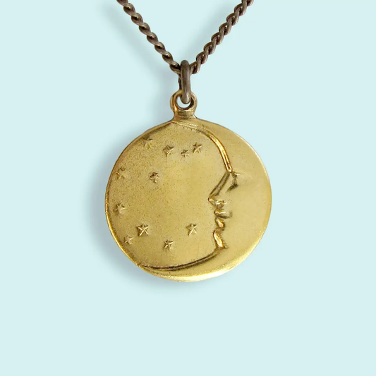 Moon & Starry Sky Necklace
