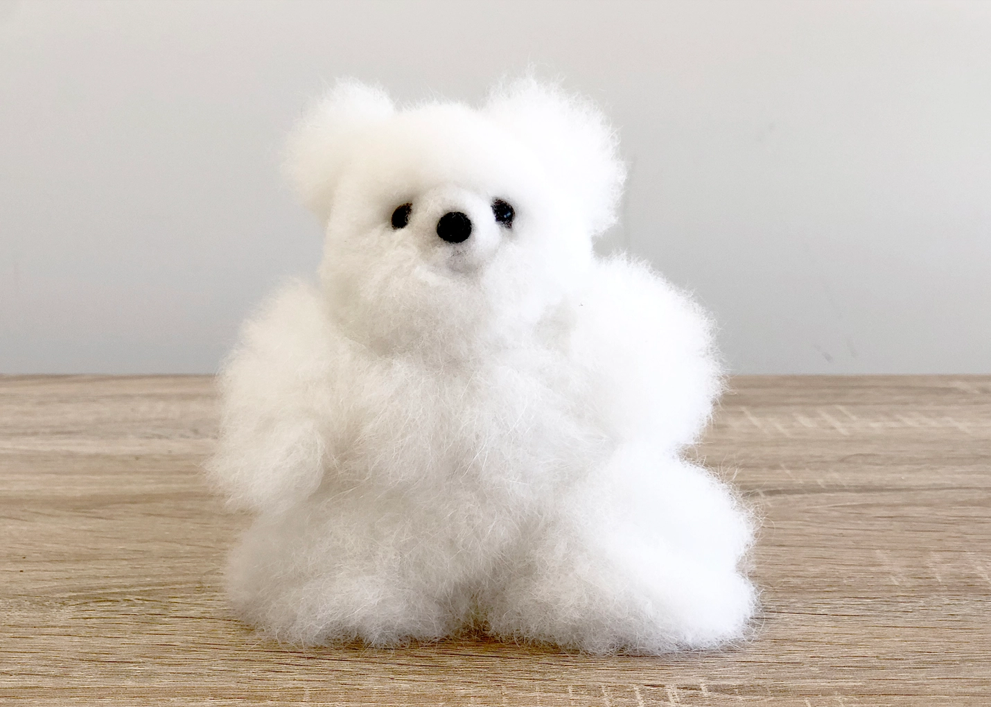 Alpaca Stuffed Animal - Bear Micro 7"
