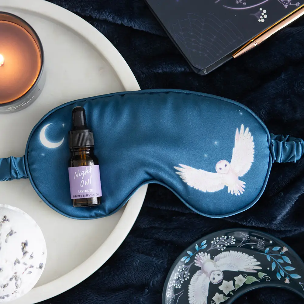 Night Owl Sleep Mask & Essential Oil Set