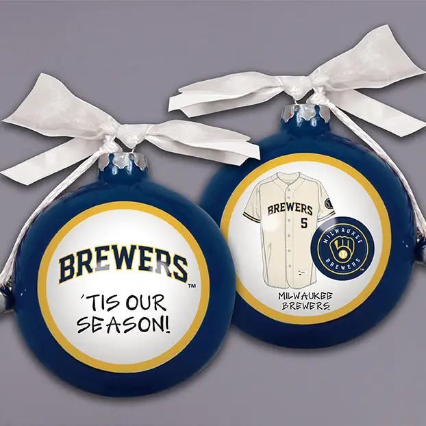 Brewers Tis’ Our Season Ornament