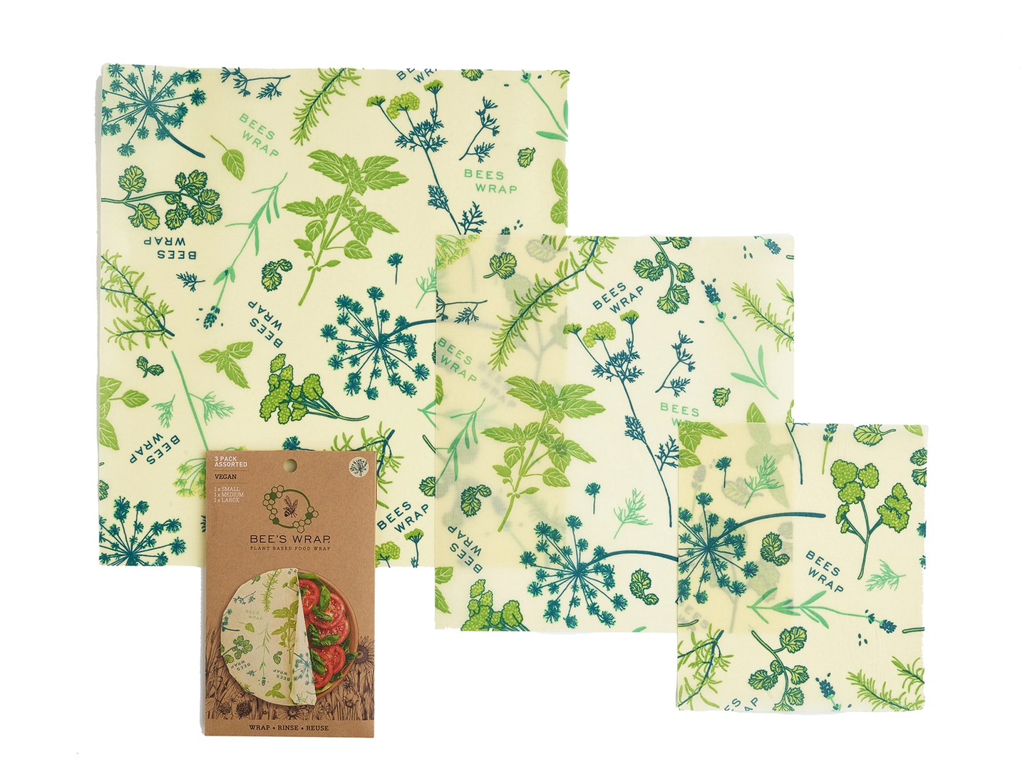 Vegan Food Wrap 3pk