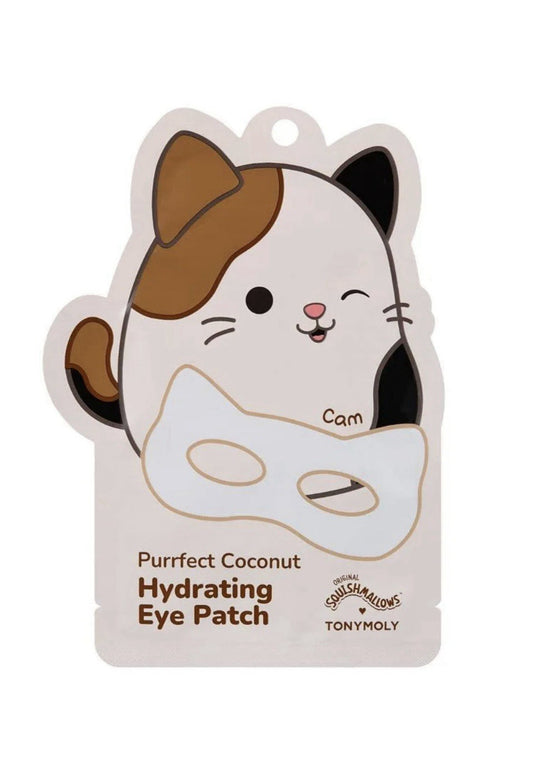 Squishmallows Cam Purrfect Coconut Hydrating Eye Patch