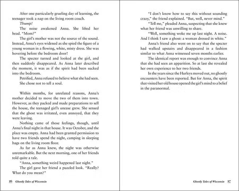 Ghostly Tales of Wisconsin Book