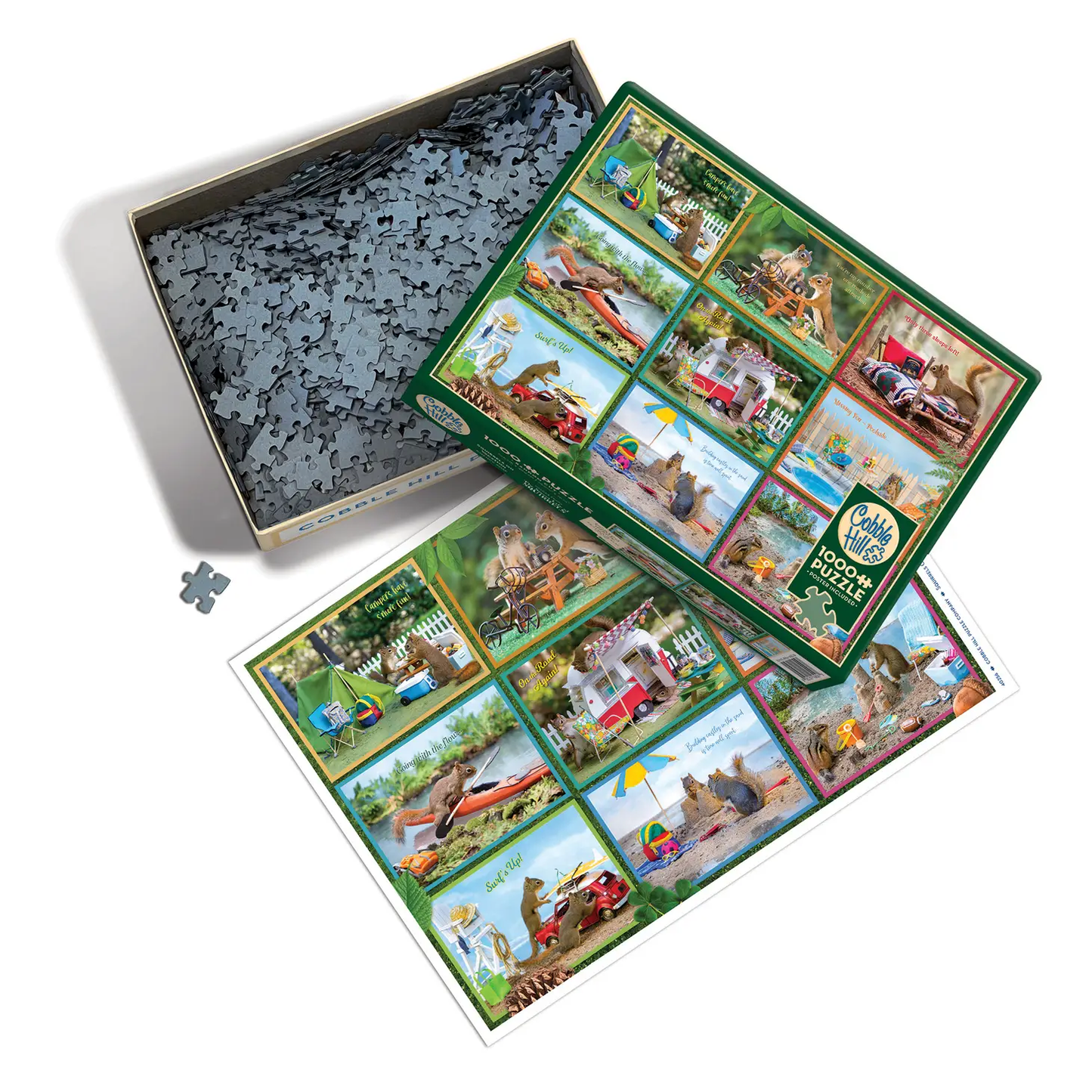Squirrels on Vacation Puzzle 1000pc