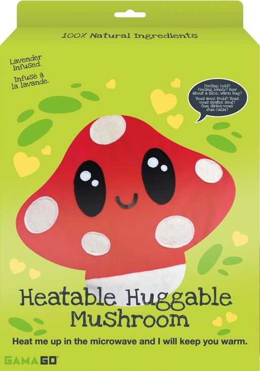 Heatable Huggable Mushroom