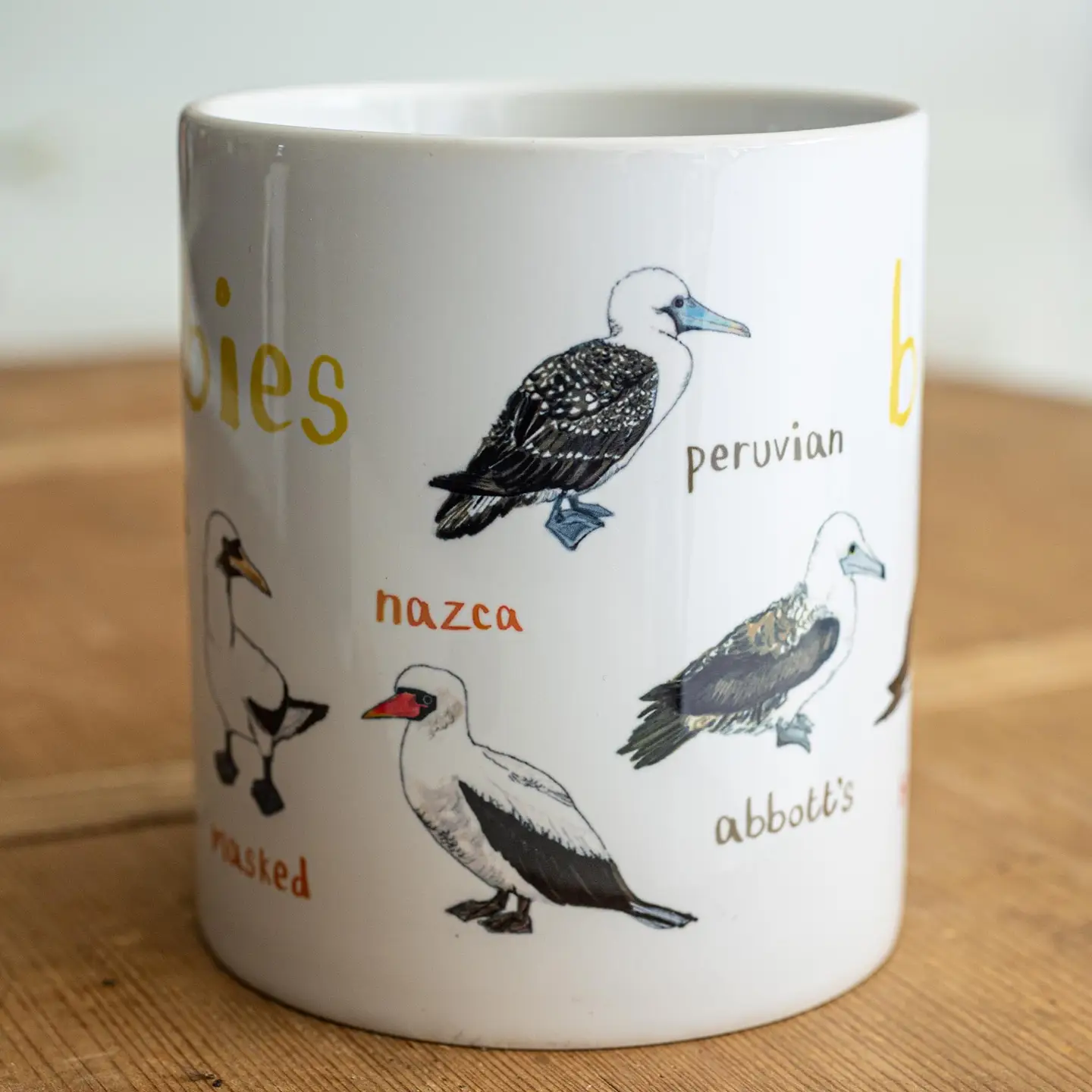 Boobies Bird Pun Ceramic Mug