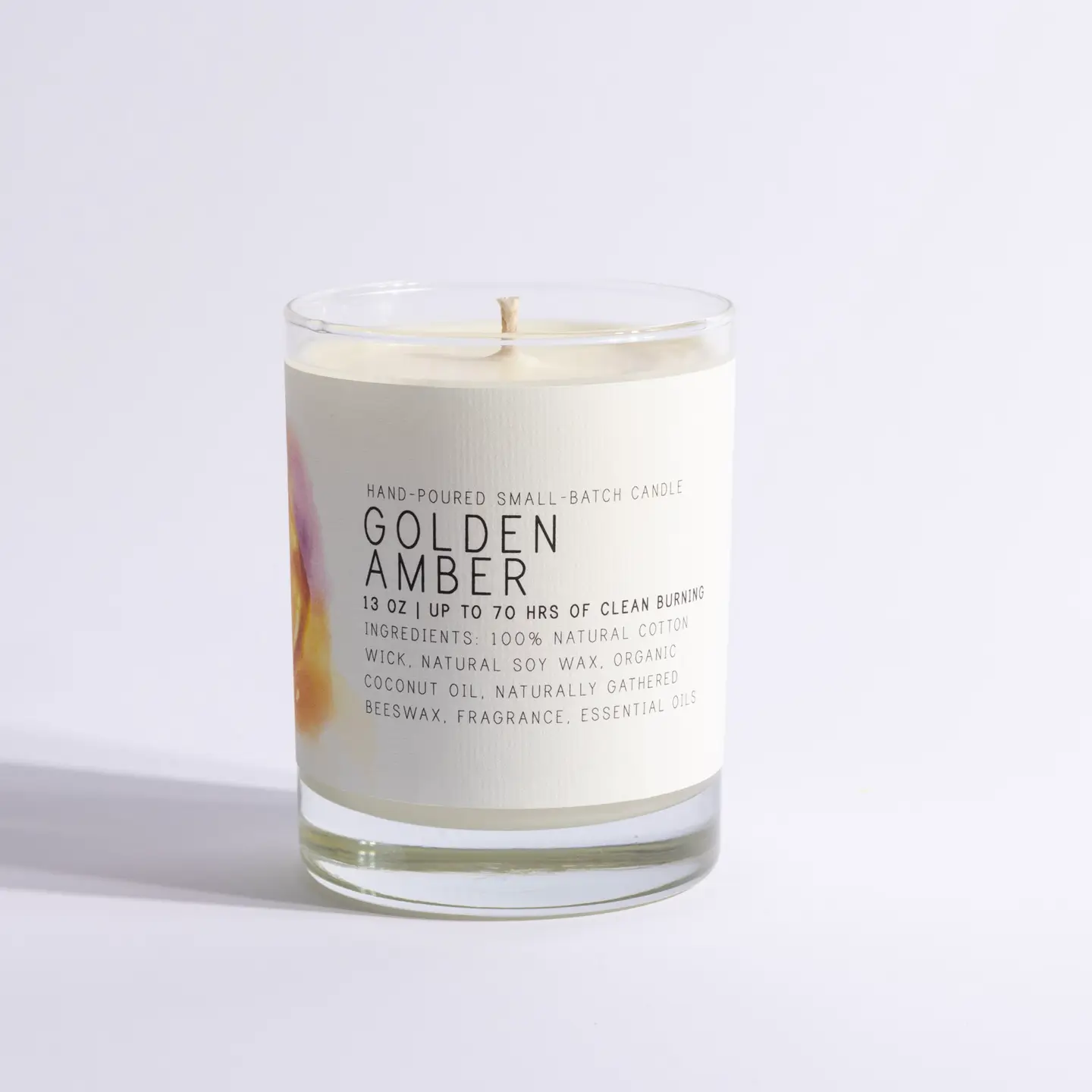 Golden Amber Candle