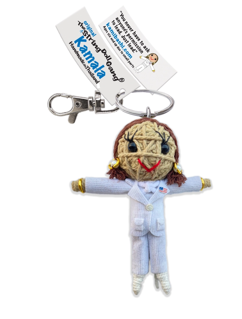Kamala String Doll Keychain