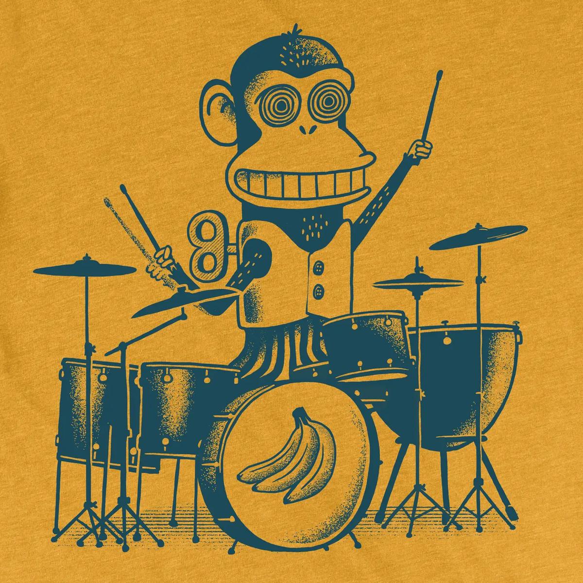 Wound Up Monkey T-Shirt