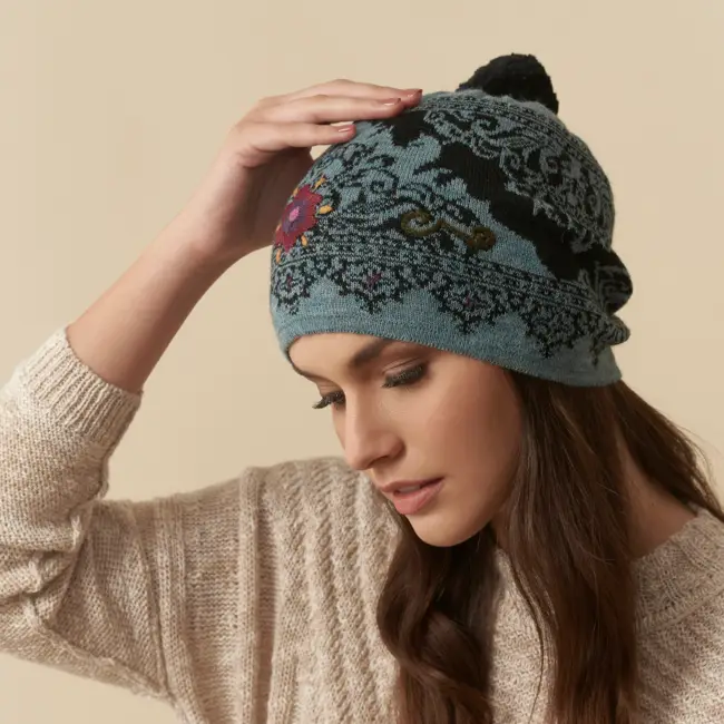 Isabela Alpaca Knit Hat