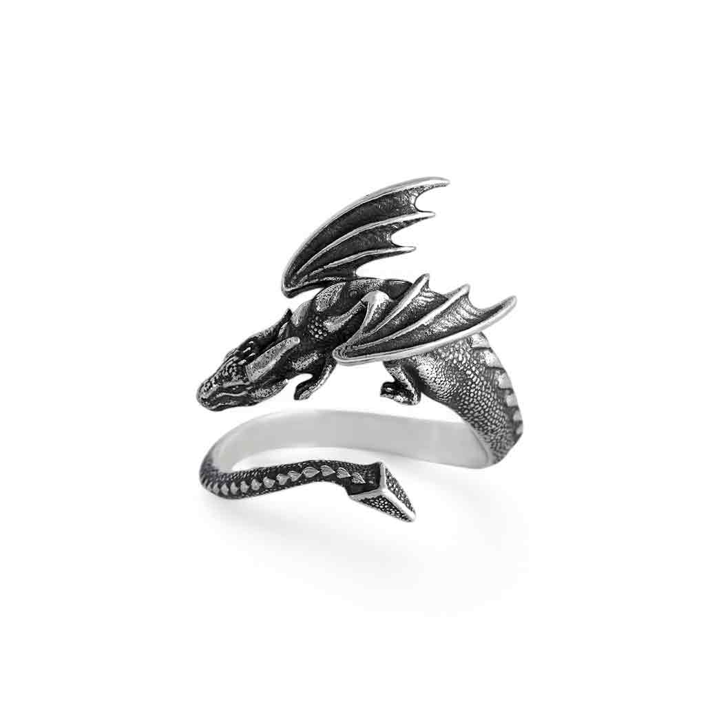 Dragon Sterling Silver Ring
