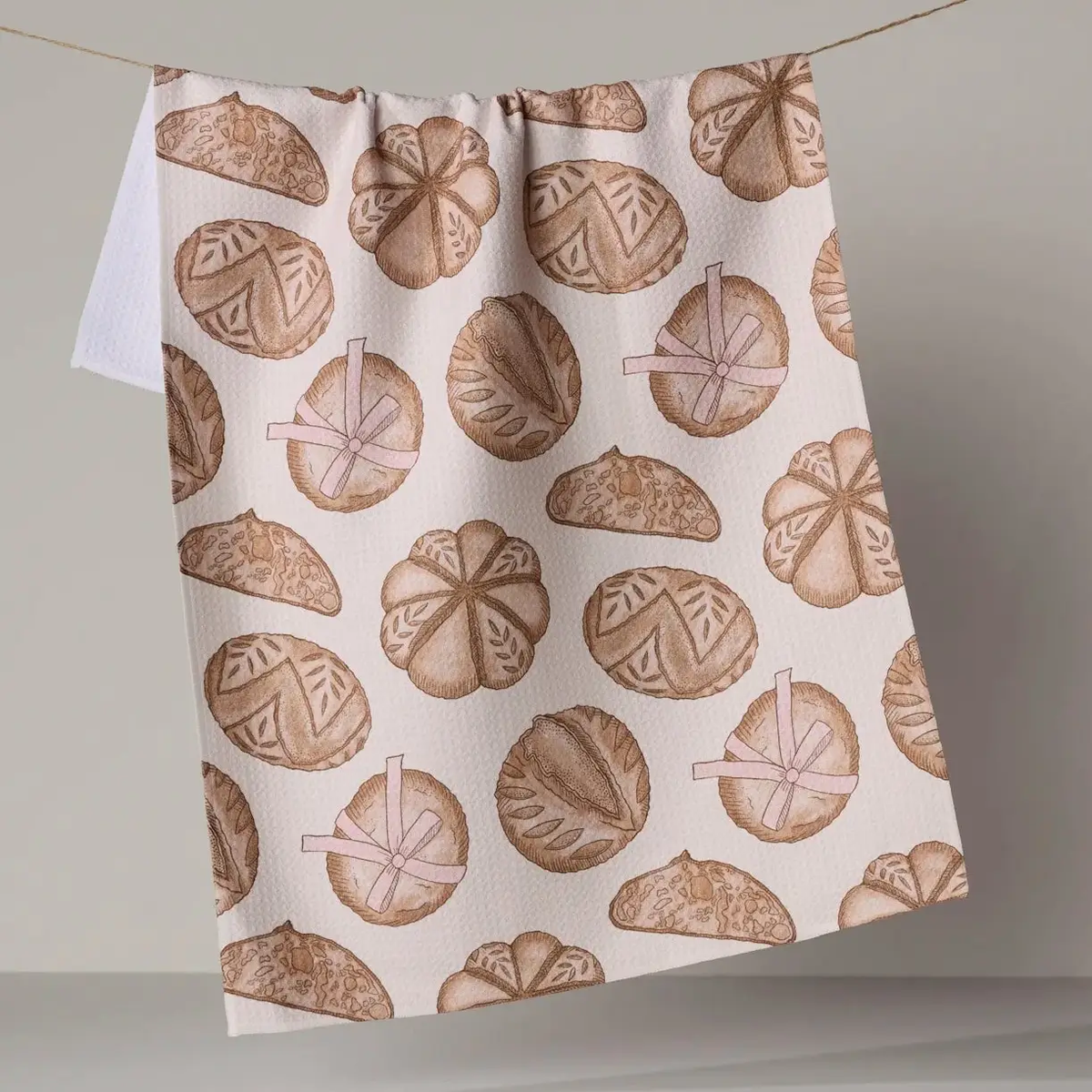 Geometry Tea Towel: Fresh Sourdough