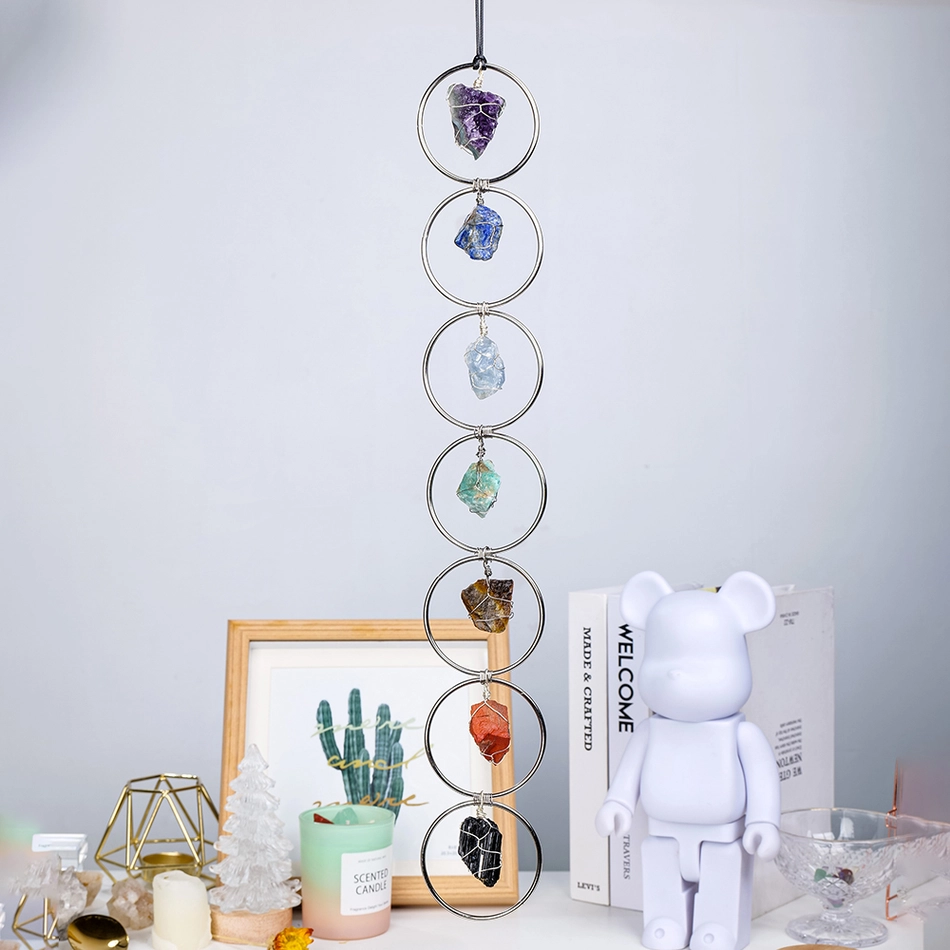 Chakra Gemstone Wall Hanging