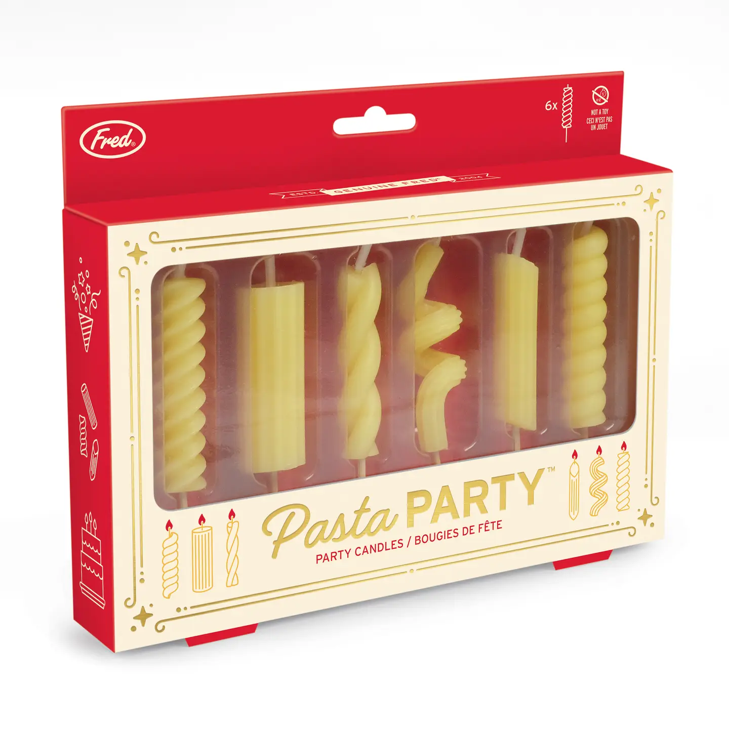 Pasta Party Noodle Candles