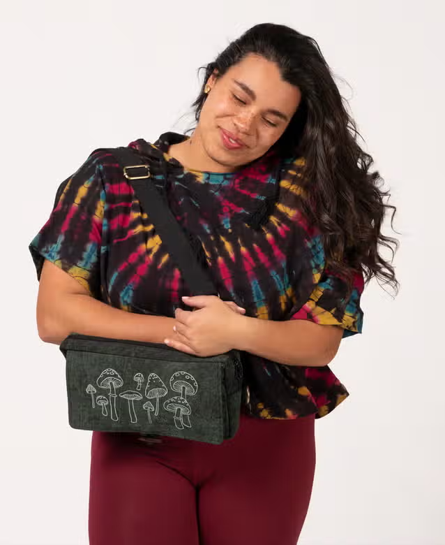 Mushroom Hip Sling Bag