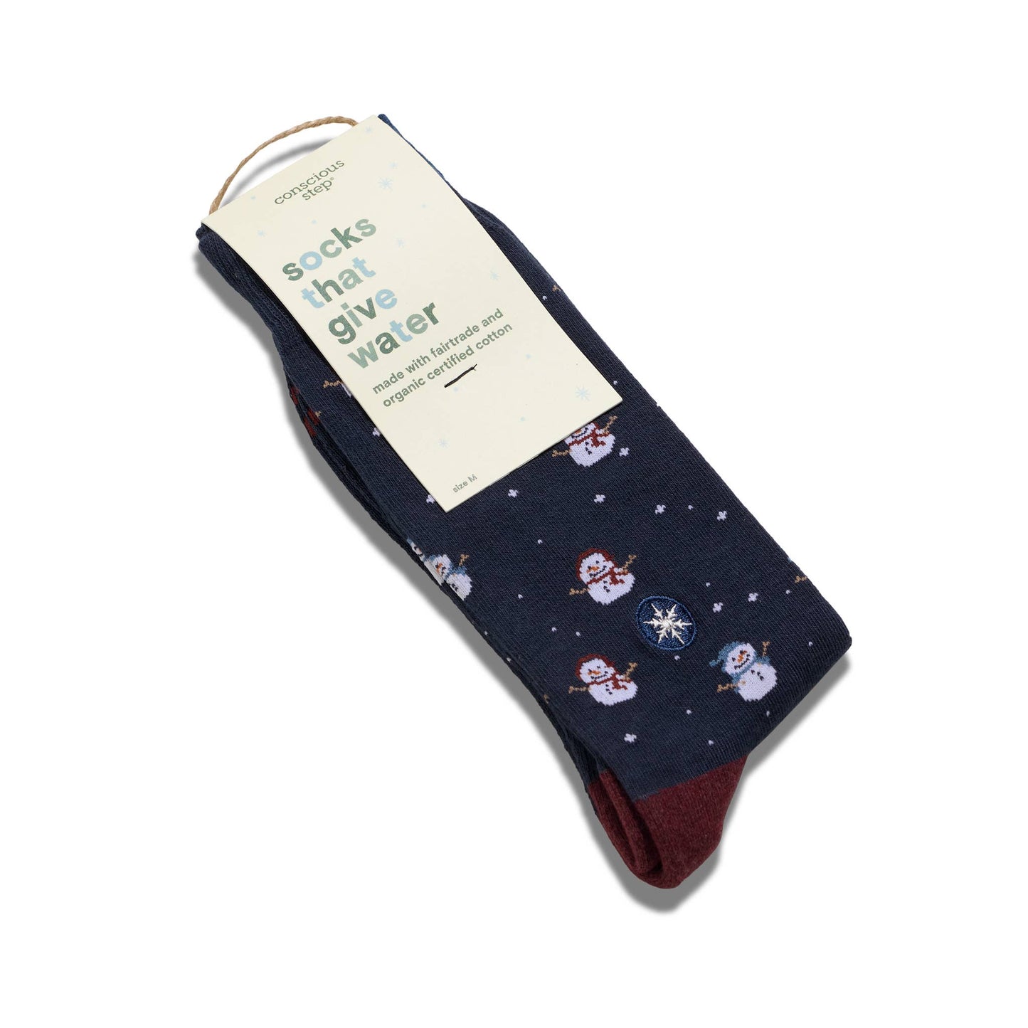 Socks That Give Water Navy Snowmen