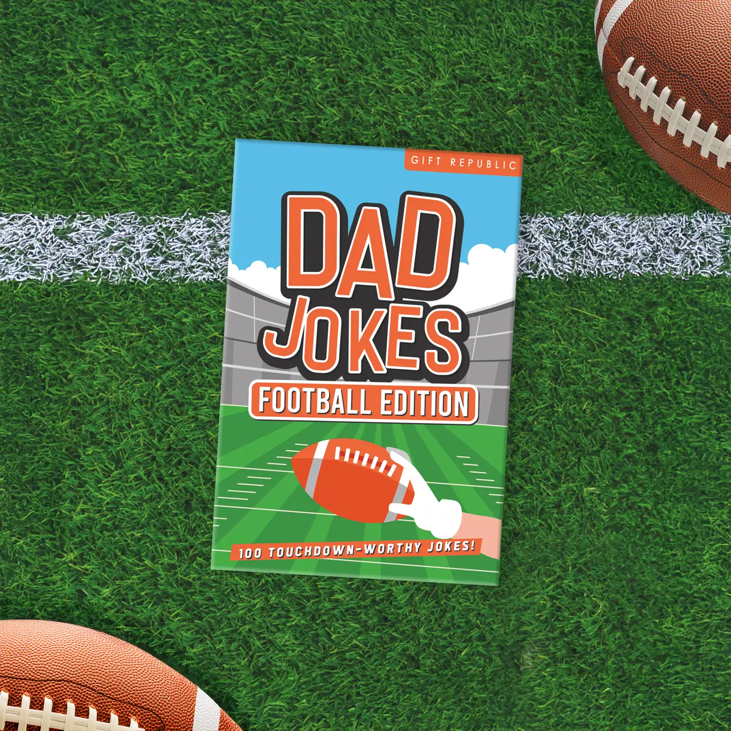 Dad Jokes Cards Football Edition