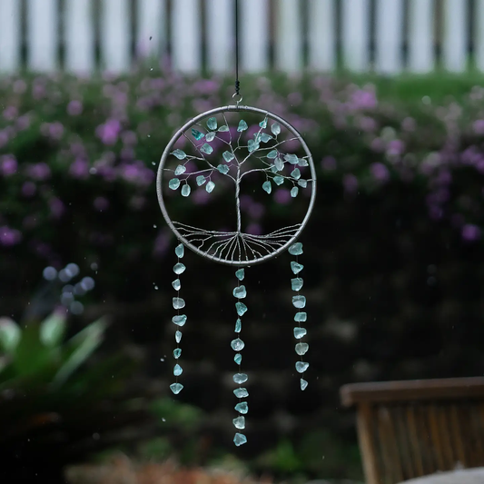 Recycled Glass Tree of Life 40"