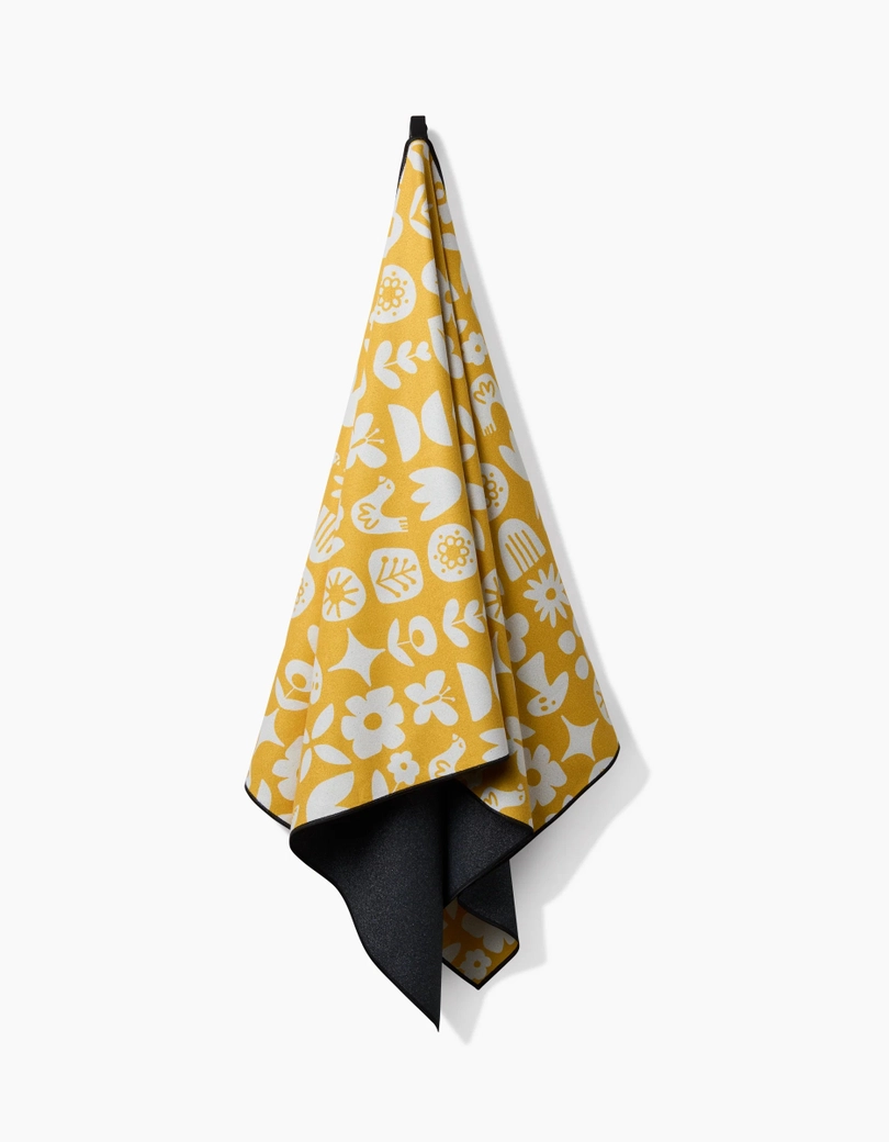 Geometry Beach Towel Scandi Spring