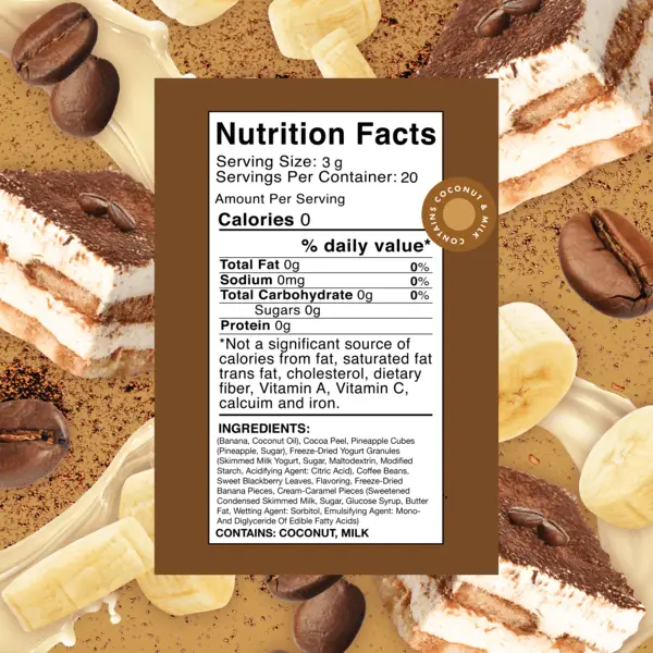 Banana Pudding Tiramisu - Coffee Fusion Blend