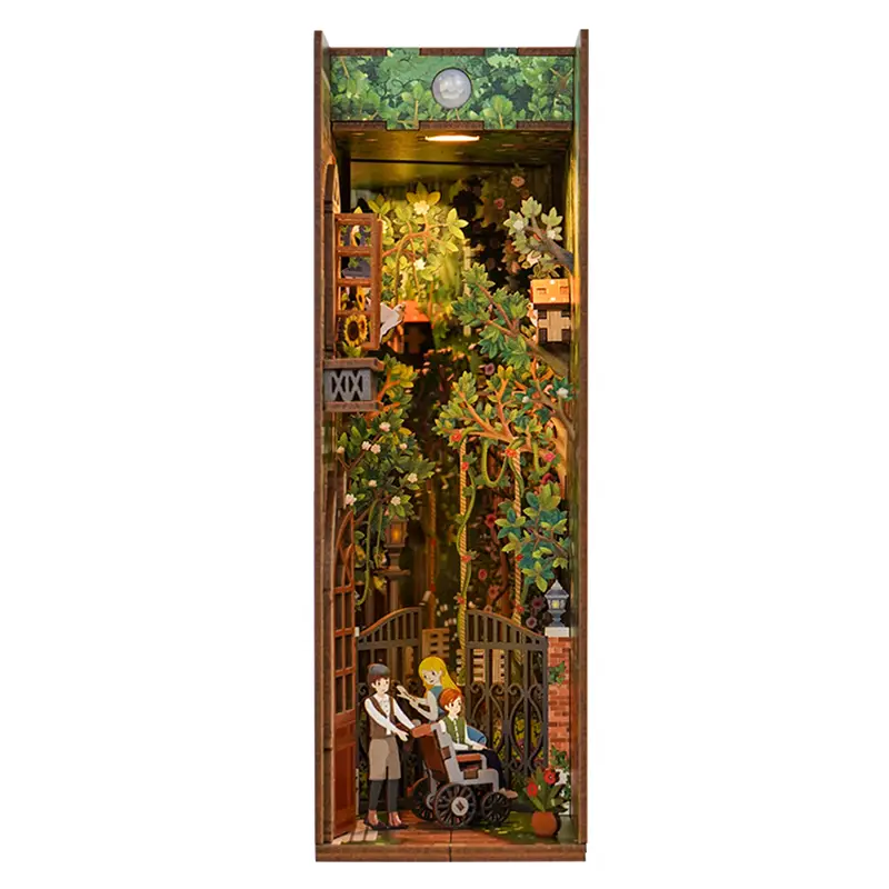 DIY Miniature Book Nook Kit: Secret Garden