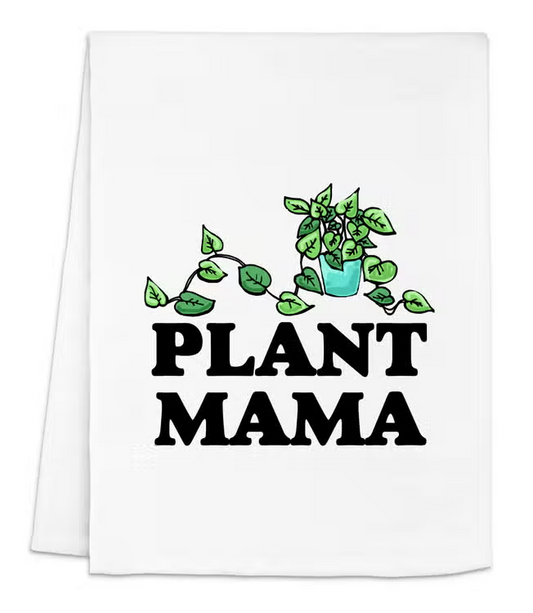 Dish Towel Plant Mama