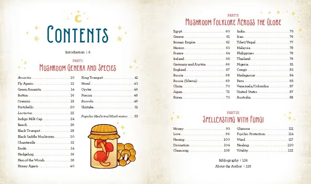Mushroom Magick Lore Book