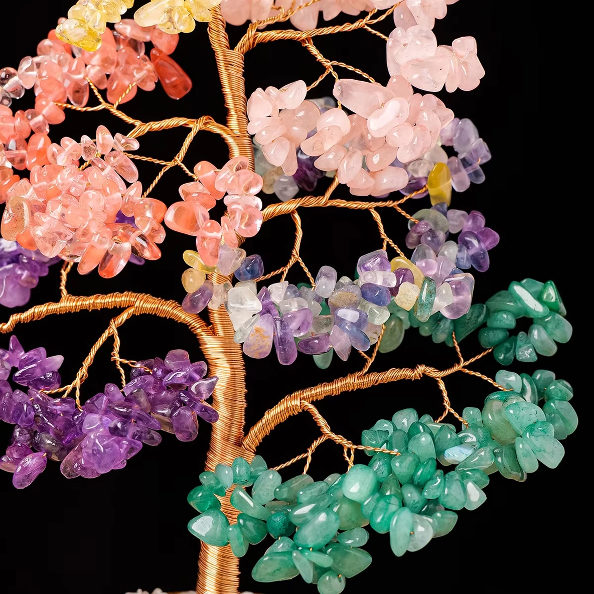 Crystal Tree of Abundance