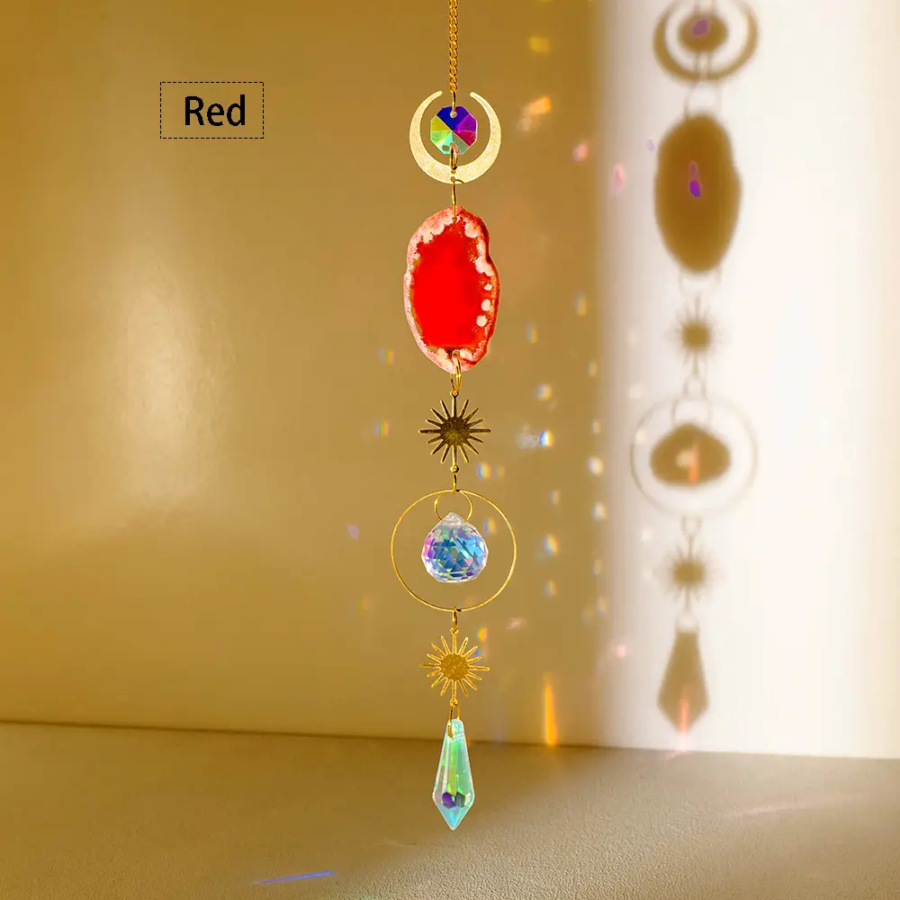 Creative Agate Hanging Sun Catcher