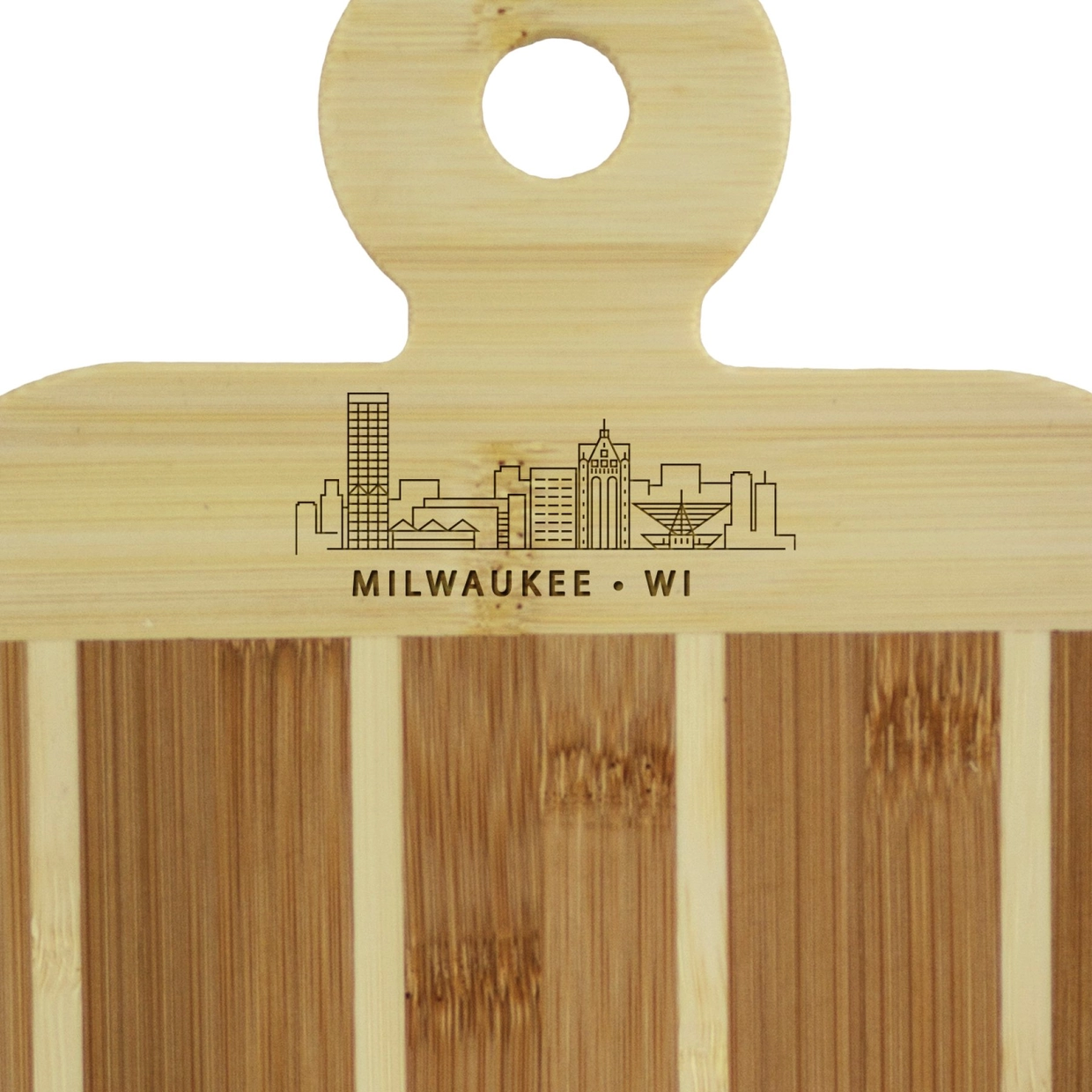 Milwaukee Skyline Cutting Board