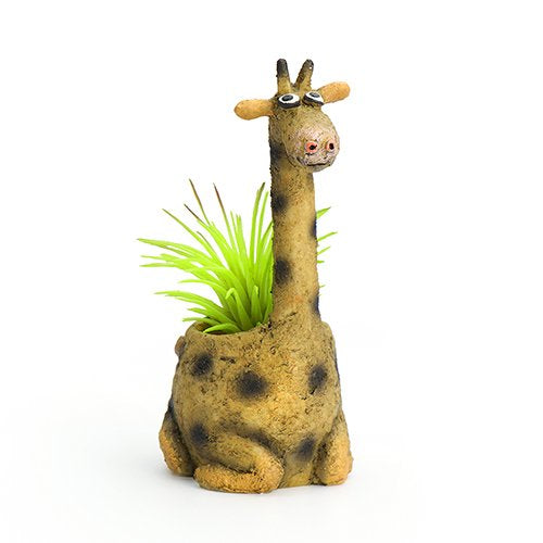 giraffe planter pot Baby Giraffe Mini Planter – Weeds