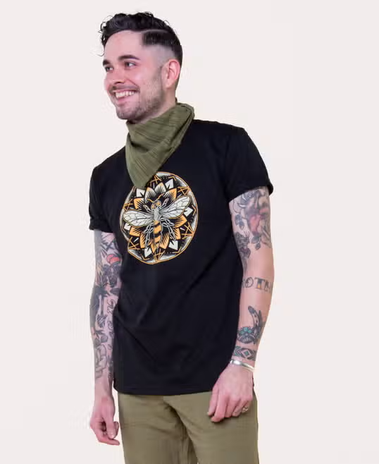 Bee Mandala T-Shirt