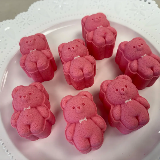 Little Pink Bear Mini Bath Bomb