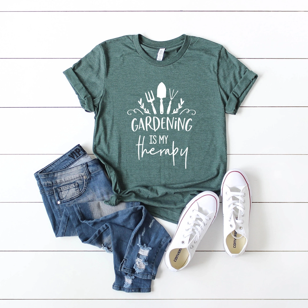 Gardening Is My Therapy T-Shirt